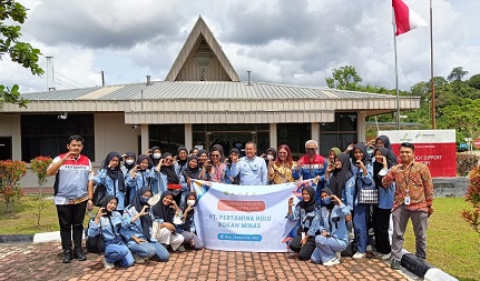 Mahasiswa Kimia Unri Sambangi Laboratorium PHR di Minas