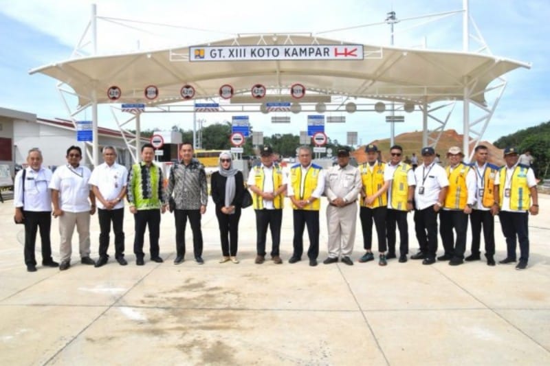 Kabar Baik! Ruas Tol Bangkinang - Pangkalan 24,7 Km Bakal Rampung Desember 2023