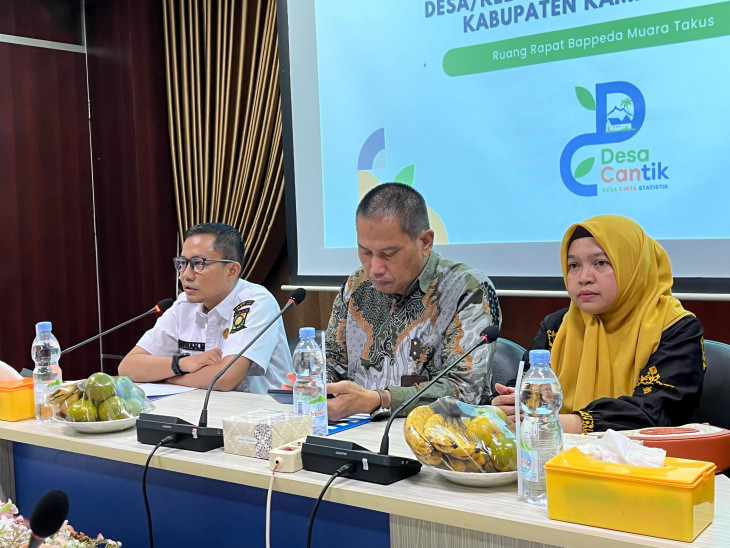 Pemkab dan BPS Kampar Selenggarakan Bimtek Desa Cantik