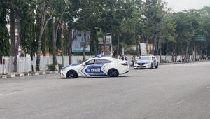 Polda Riau Gelar Pelatihan Pengawalan Peserta Pemilu 2024