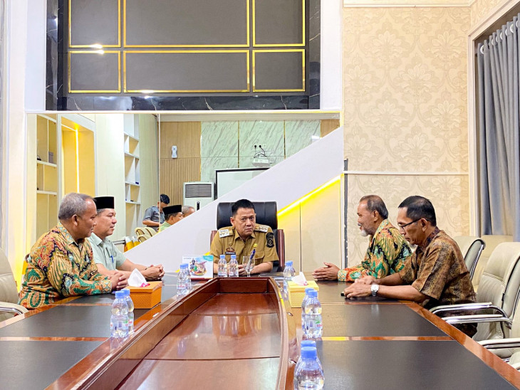 Jelang Tabligh Akbar, Pj Bupati Hambali Terima Audiensi PD Muhammadiyah Kampar