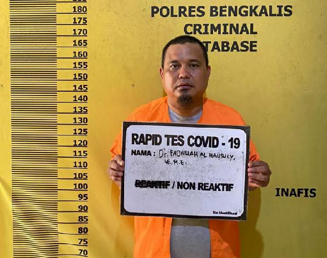 Rugikan Negara Rp4,4 Miliar, Polres Tetapkan Ketua KPU Tersangka Korupsi Dana Hibah Pemilihan Bupati Bengkalis