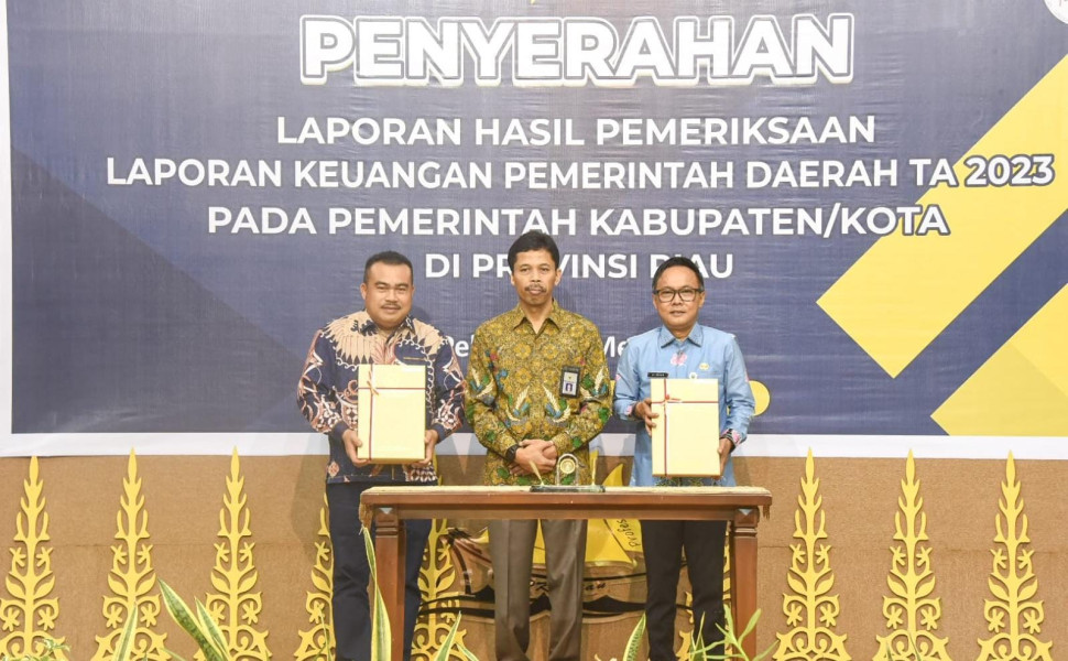 Pemkab Bengkalis Raih Opini WTP 11 Kali Berturut-Turut dari BPK RI