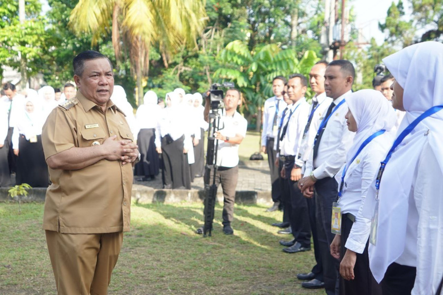 Pj Gubri Buka Orientasi ASN PPPK Pemprov Riau 2024