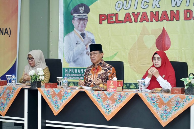 Bupati Wardan Buka Sosialisasi Quick Wins Pelayanan Darah dan Launching Gerhana