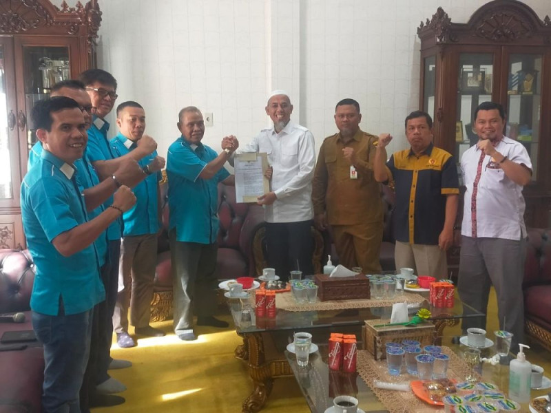 Wako Dumai Tancap Gas Percepat Sarana Prasarana Olahraga Porprov Riau