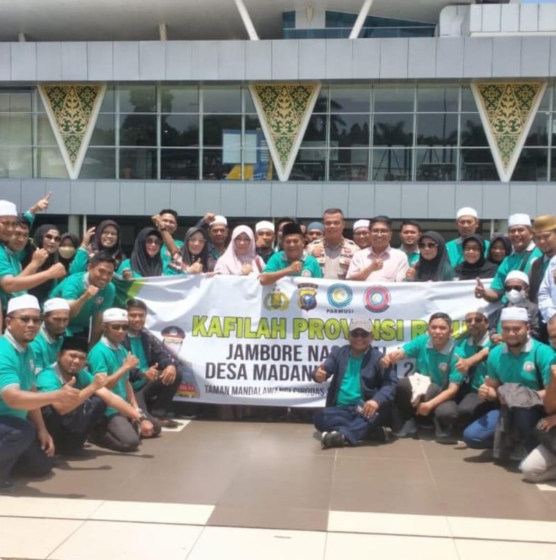 Digelar di Jawa Barat, Perwakilan Parmusi Provinsi Riau Ikuti Jambore Nasional Da'i Desa Madani 2023
