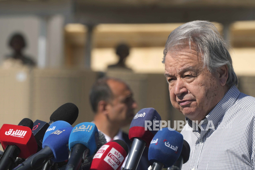 Israel Mau Caplok Gaza, Sekjen PBB: Gaza Harus Tetap Palestina