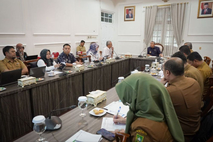 Bahas Pendidikan, Gubernur Syamsuar Terima Audiensi BPMP Provinsi Riau