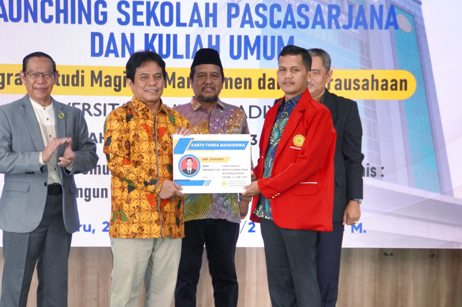 UMRI Launching Sekolah Pascasarjana Prodi Magister Manajemen dan Kewirausahaan