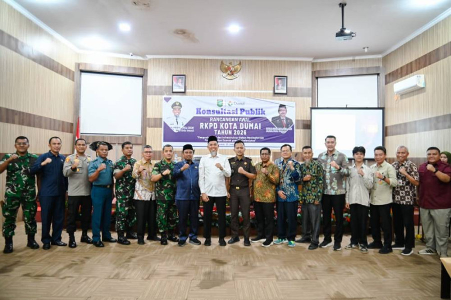 Bappeda Dumai Gelar Forum Konsultasi Publik Ranwal RKPD 2026
