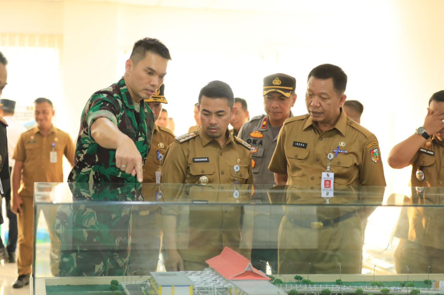 Pj Wali Kota Pekanbaru Tinjau Pusat IPAL yang Akan Dikunjungi Presiden Joko Widodo