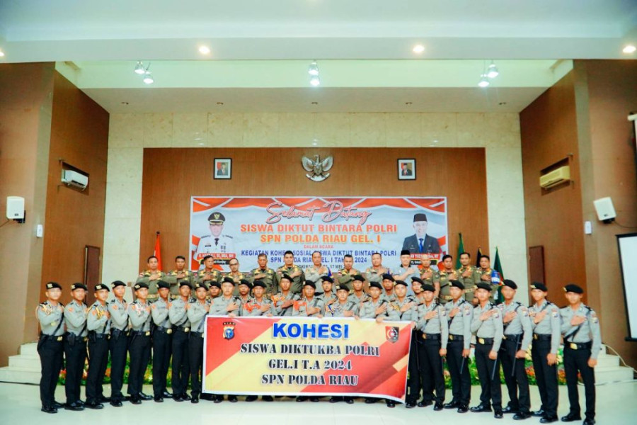 SPN Polda Riau Lakukan Kohesi Sosial Siswa Diktut Bintara Polri Tahun 2024