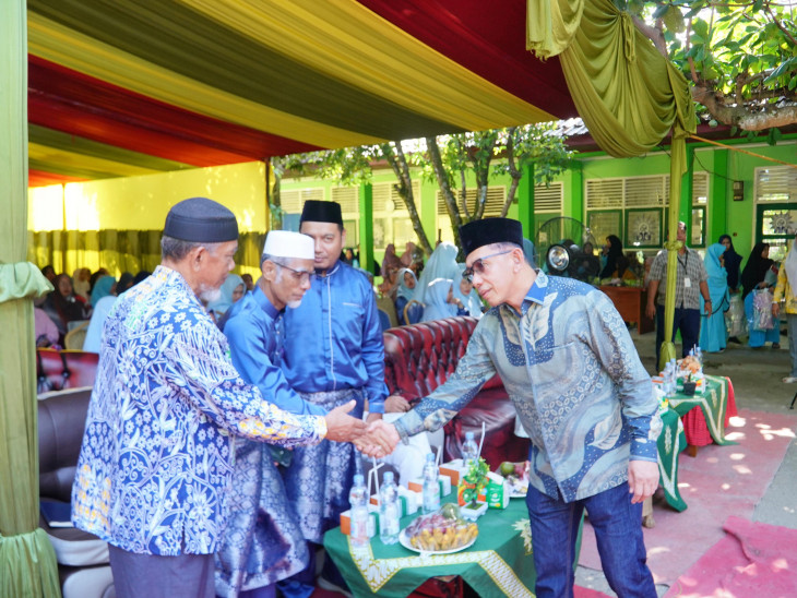 Asisten III Setda Kampar Hadiri Syukuran dan Pamitan Santri Kelas XII PP Mualimin Muhammadiyah