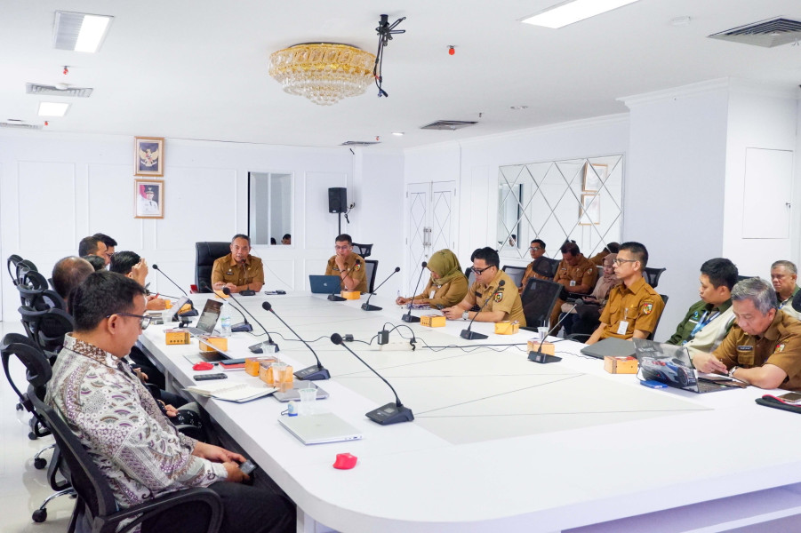 Pemko Pekanbaru dan PDAM Gelar Diskusi Data dan Regulasi Terkait Pengelolaan dan Layanan Air Minum