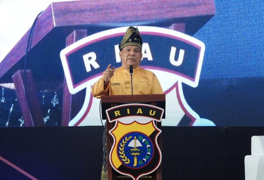 Pj Gubri Ajak Polda Riau Bersama Cek Kesiapan Jelang Lebaran