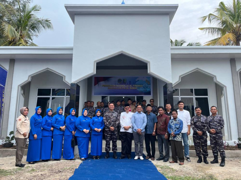 Sekdako Hadiri Peresmian Mushalla Al Firdaus di Mako Lanal Dumai