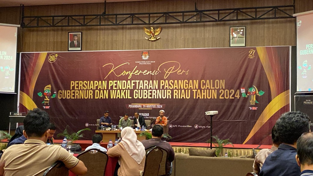 KPU Riau Resmi Buka Pendaftaran Calon Gubernur dan Wakil
