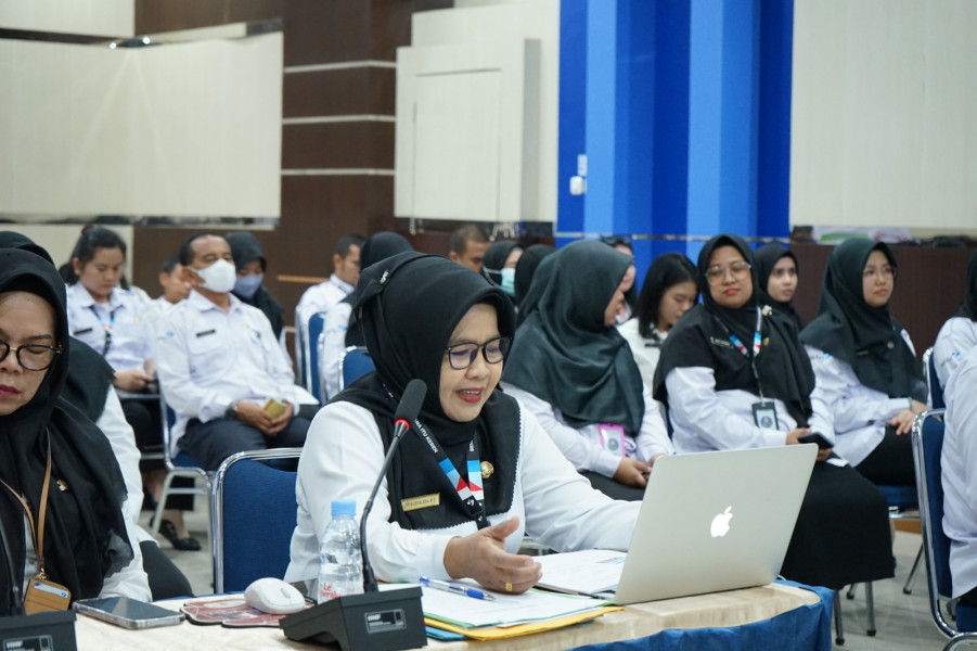 Workshop Pemantauan Intervensi Keluarga Beresiko Stunting yang Terintegrasi.