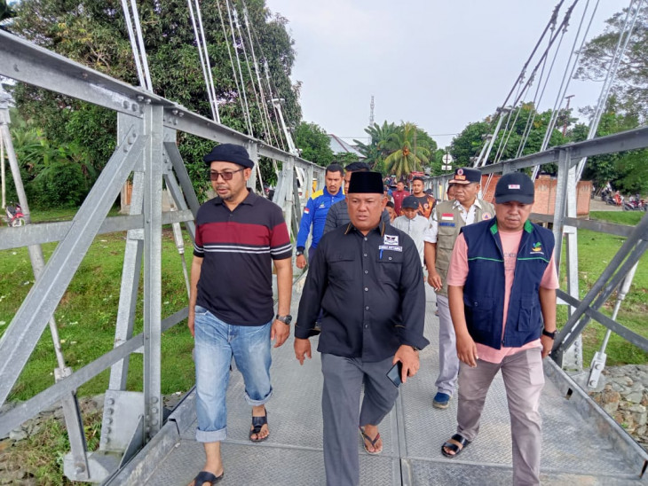 Pj Sekda Kampar Jenguk Keluarga Korban dan Tinjau Lokasi Anak Hanyut di Sipungguk