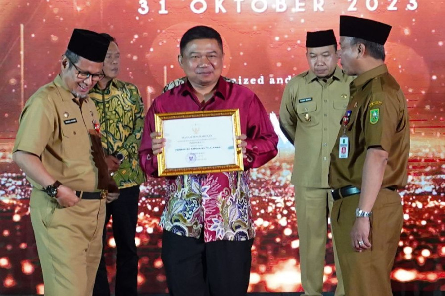 Pelalawan Raih Anugerah Realisasi Investasi PMA PMDN