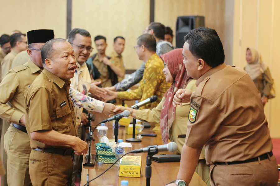 Sekda Bambang Ikuti Rakor Peningkatan Dimensi Pengalaman IPAK Wilayah Riau